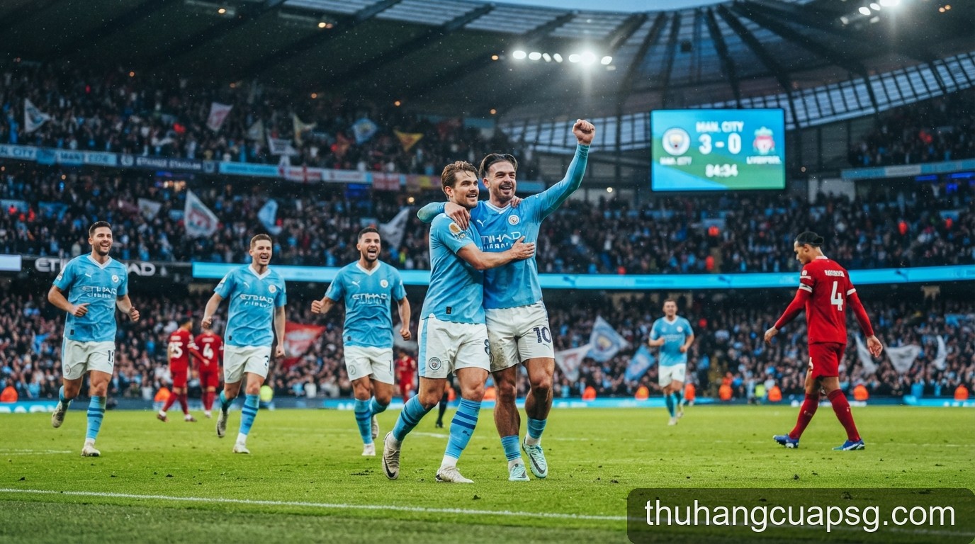 Ngoại hạng Anh 2026/27: Man City độc chiếm đỉnh bảng và bài toán cho các đối thủ